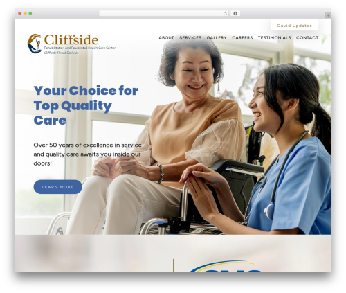 Cliffside theme WordPress - cliffsiderehab.com