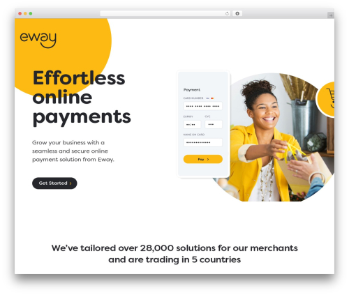 Eway Theme WordPress theme - eway.io
