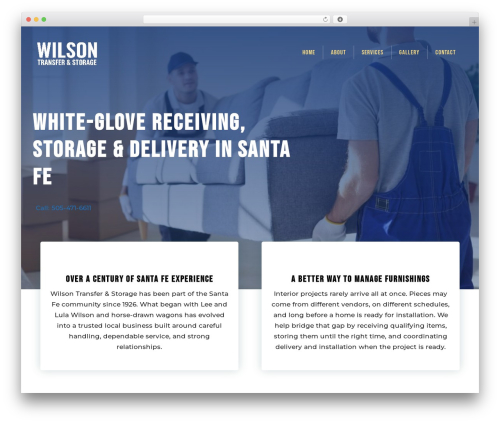 GeneratePress theme WordPress - wilsontransfersantafe.com