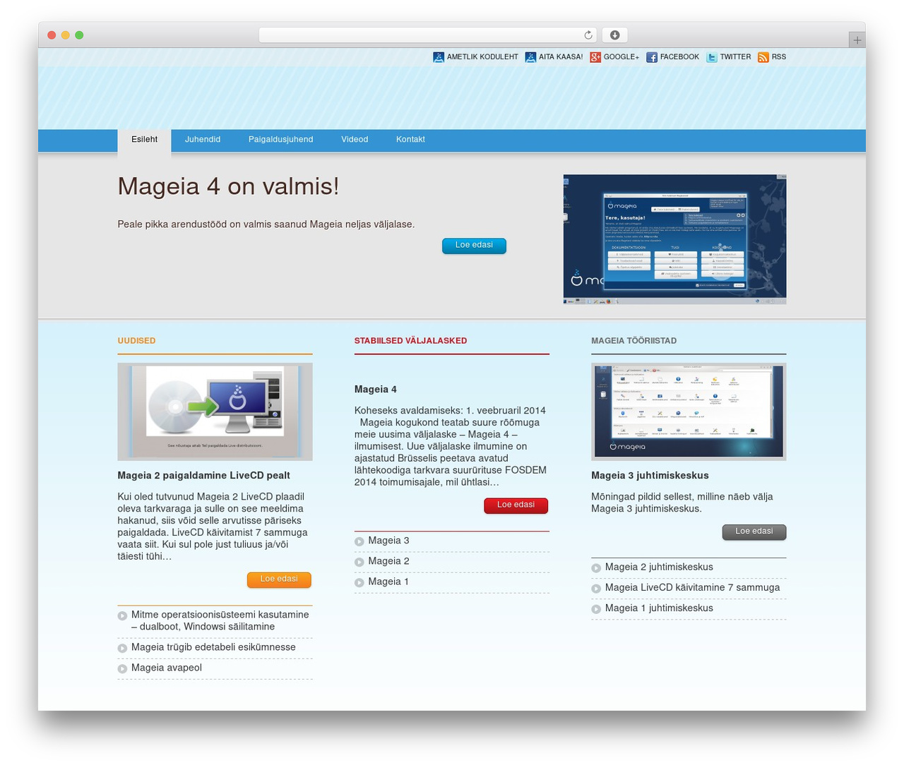 Oxygenous theme WordPress - mageia.pingviin.org Oxygenous theme WordPress - mageia.pingviin.org