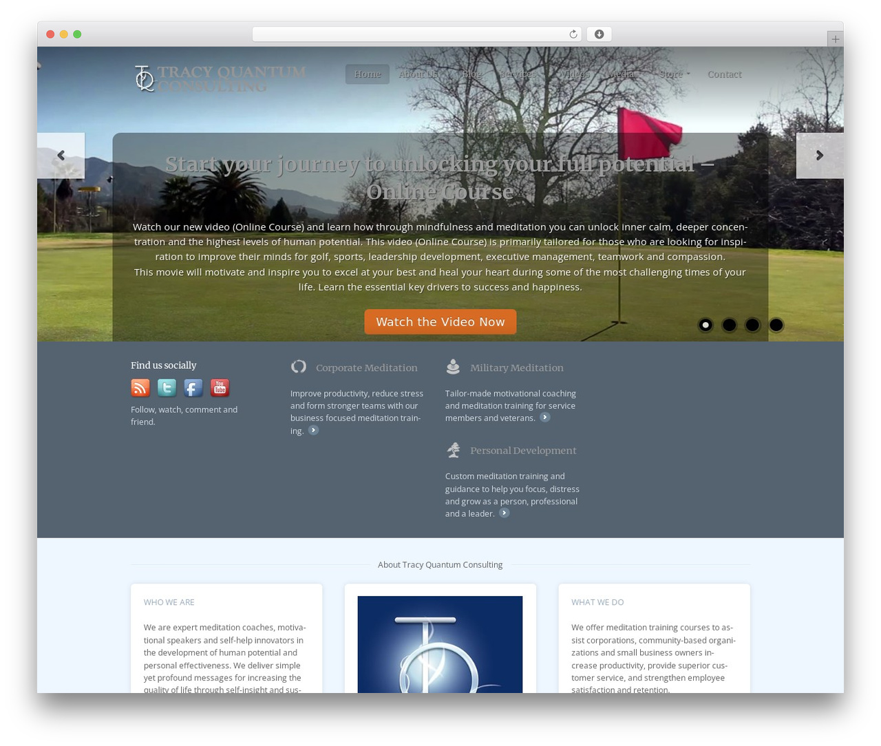 Scrollider WordPress theme for business - tracyquantum.com Scrollider WordPress theme for business - tracyquantum.com