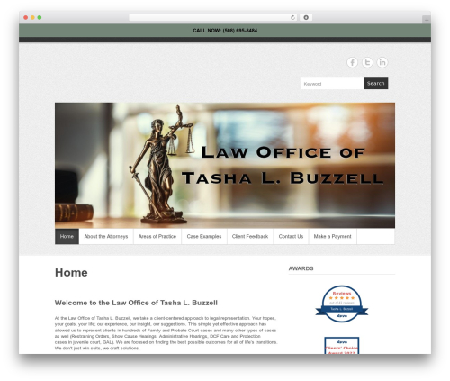 Simple Catch free WordPress theme - tbuzzlaw.com