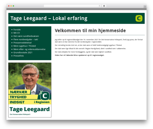 The Bootstrap WP theme - tageleegaard.dk