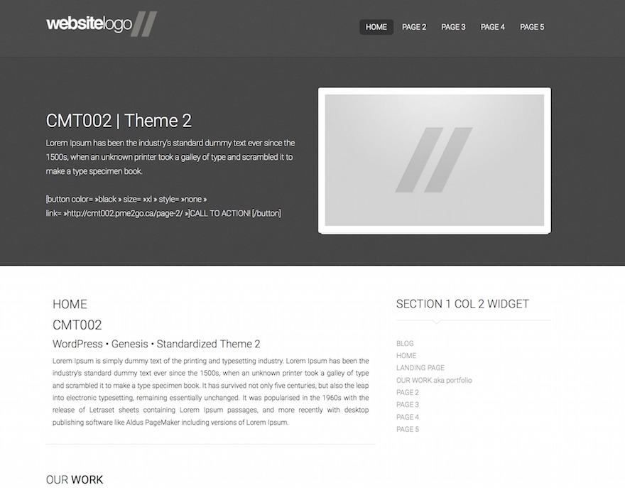 Theme WordPress CMT002 Theme WordPress CMT002