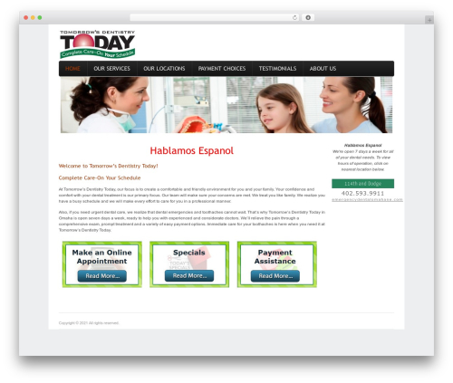 Theme WordPress Delicate - tomorrowsdentistrytodayomaha.com Theme WordPress Delicate - tomorrowsdentistrytodayomaha.com
