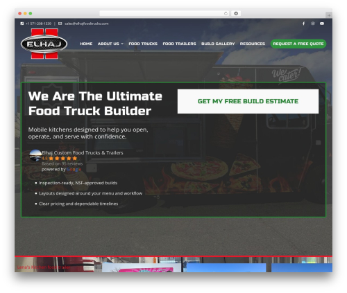 TransPress WordPress theme - elhajcustomfoodtrucks.com