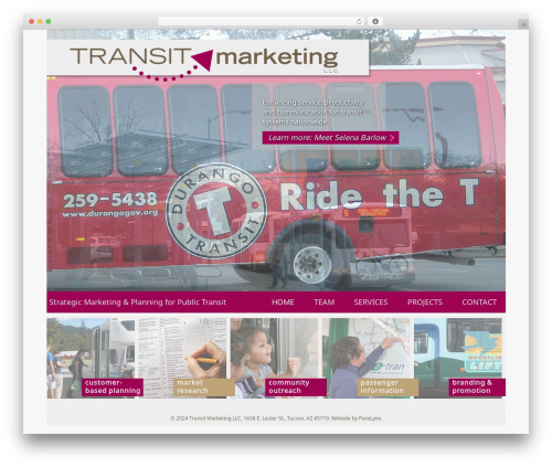 Twenty Thirteen free website theme - transitmarketing.com