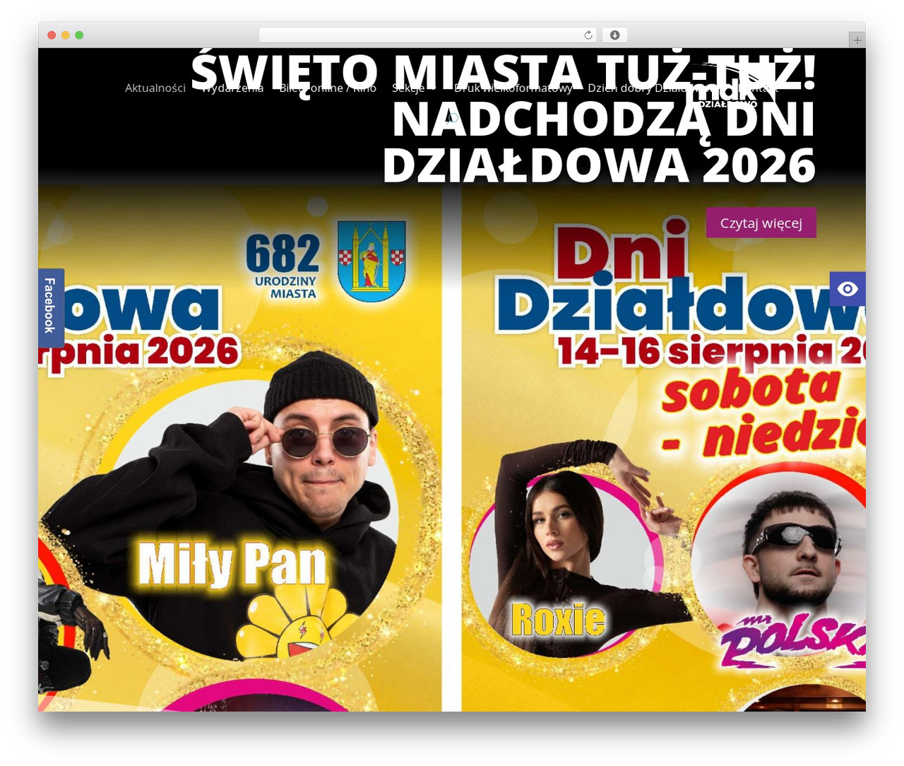 WordPress theme Divi - mdkdzialdowo.pl