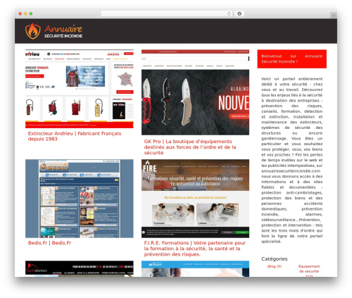 WordPress theme generic-site - annuairesecuriteincendie.com
