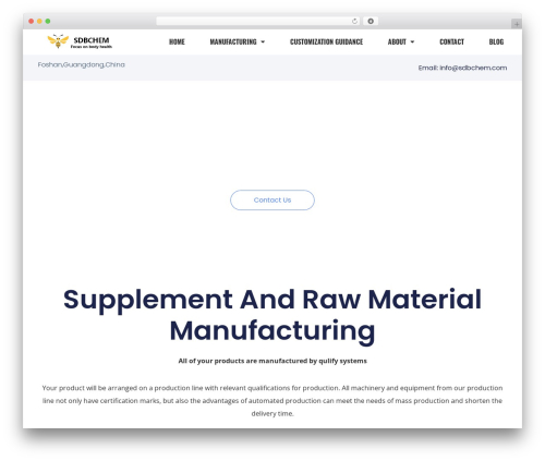 Woocommerce for b2b WordPress plugin - sdbchem.com
