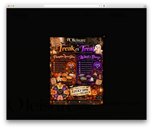 Mac menu WordPress plugin - oleisurenailsandwaxing.com