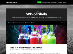 WordPress theme WP-Scribley WordPress theme WP-Scribley