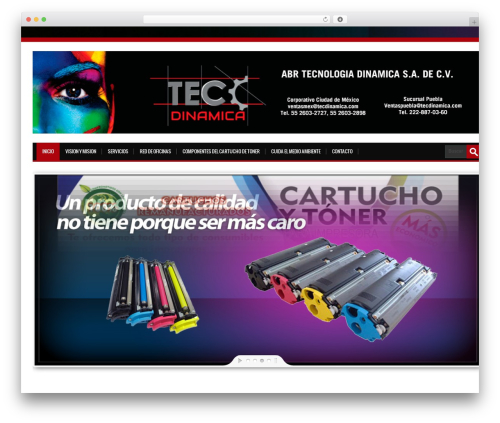 WordPress website theme alterna - tecdinamica.com