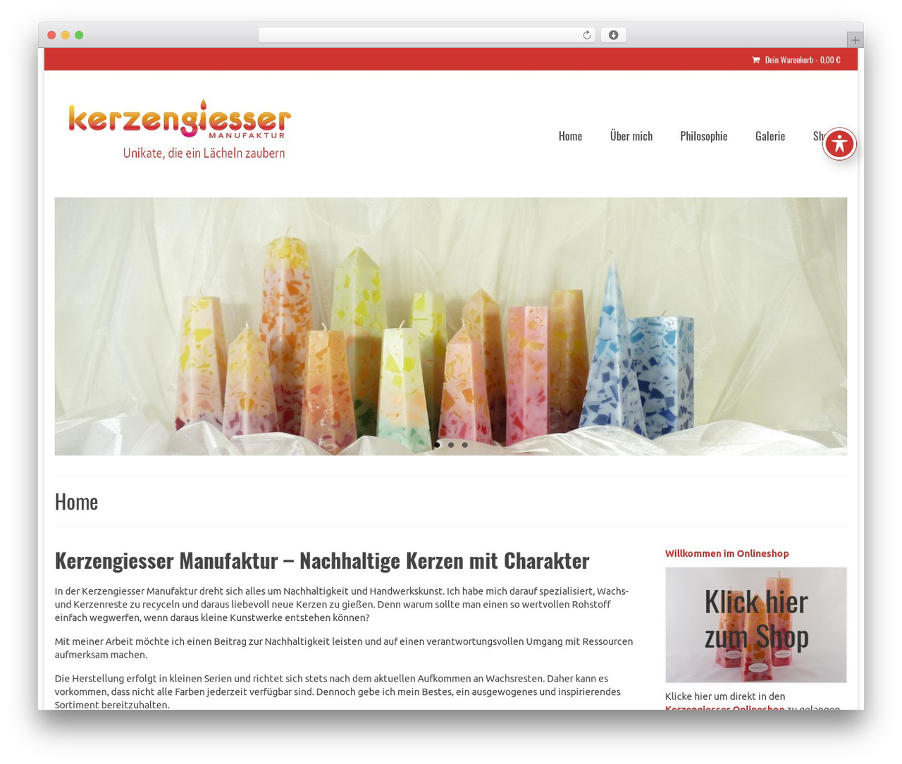 WP theme kerzengiesser.de - kerzengiesser.de