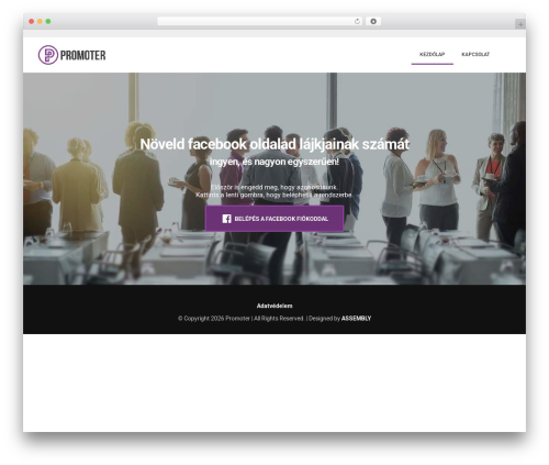 ASSEMBLY THEME (responsive) WordPress theme - promoter.hu