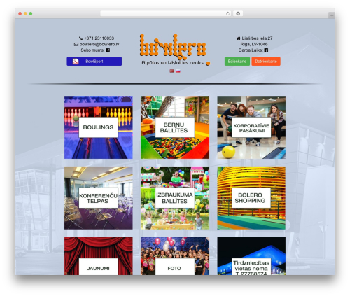 Monday WordPress plugin - bowlero.lv