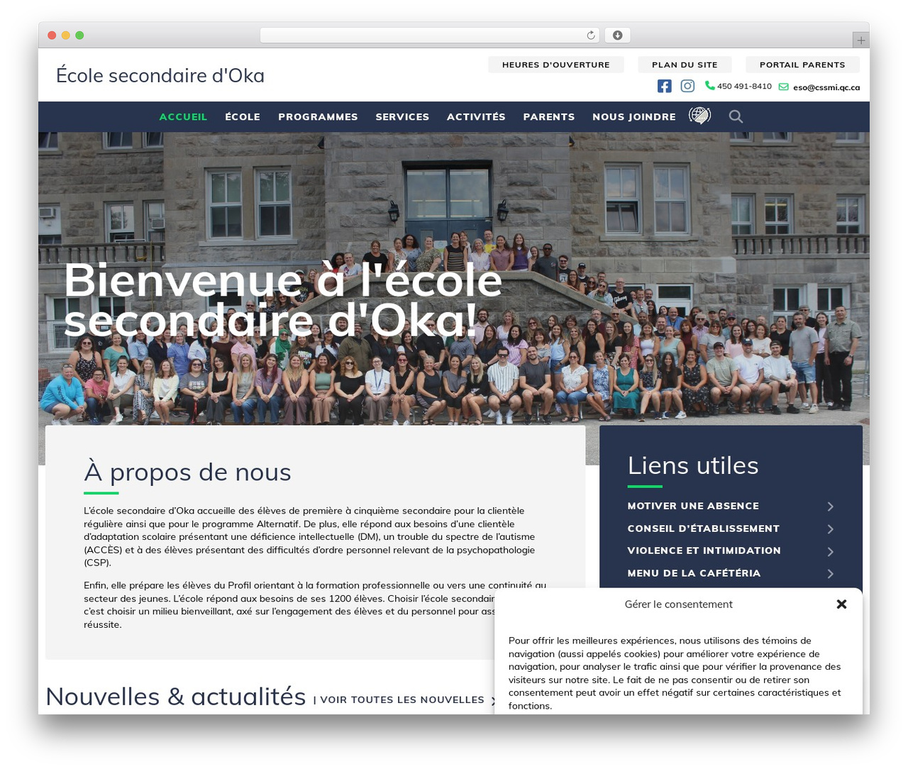 CSSMI Secondaire 1 WordPress theme - eso.cssmi.qc.ca CSSMI Secondaire 1 WordPress theme - eso.cssmi.qc.ca