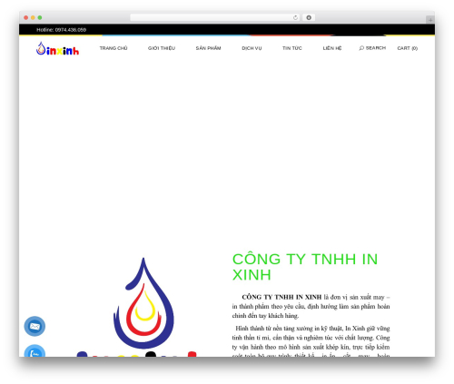Etchy WordPress theme - inxinh.vn