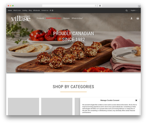 Flatsome food WordPress theme - gourmetduvillage.com