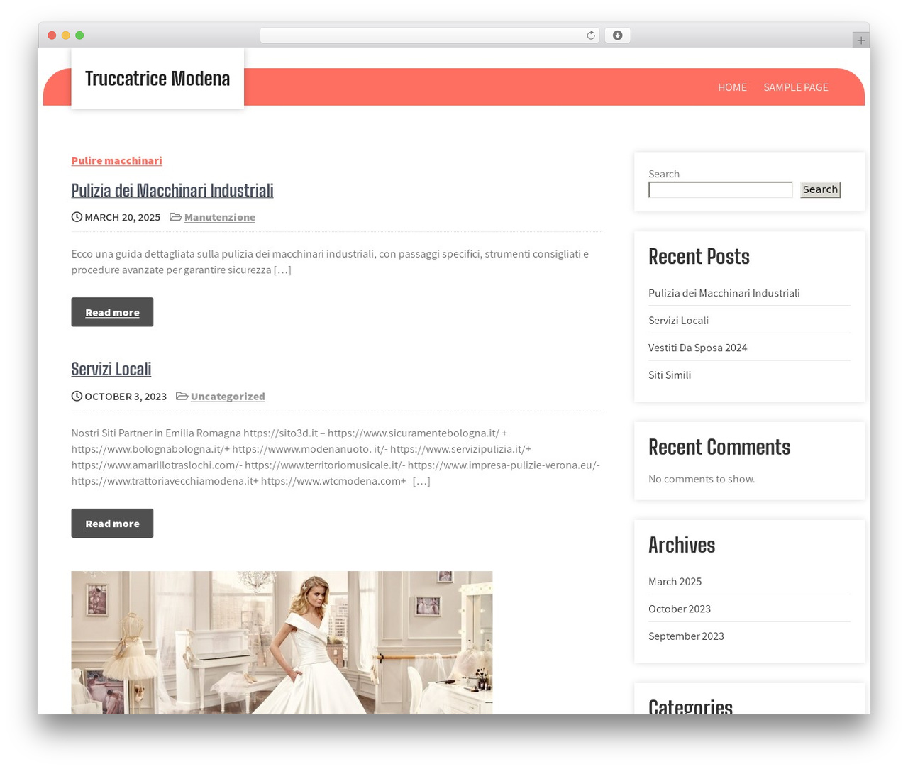Makeup Lite WordPress theme - katymakeup.it Makeup Lite WordPress theme - katymakeup.it