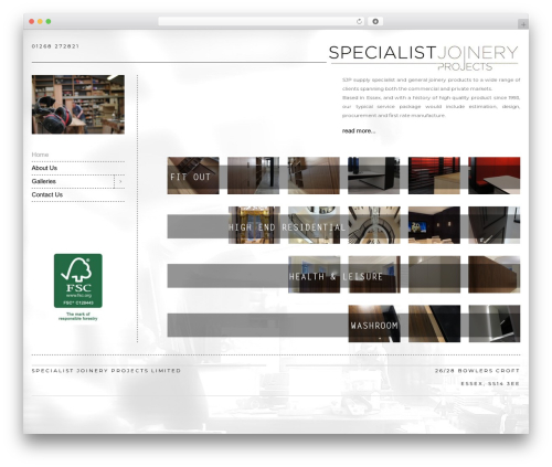 Milli theme WordPress - sjpltd.net