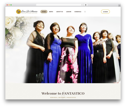 Rhythmo WordPress theme design - diamario.com