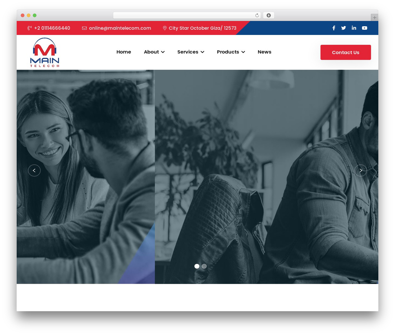 Theme WordPress Quantech - maintelecom.com Theme WordPress Quantech - maintelecom.com