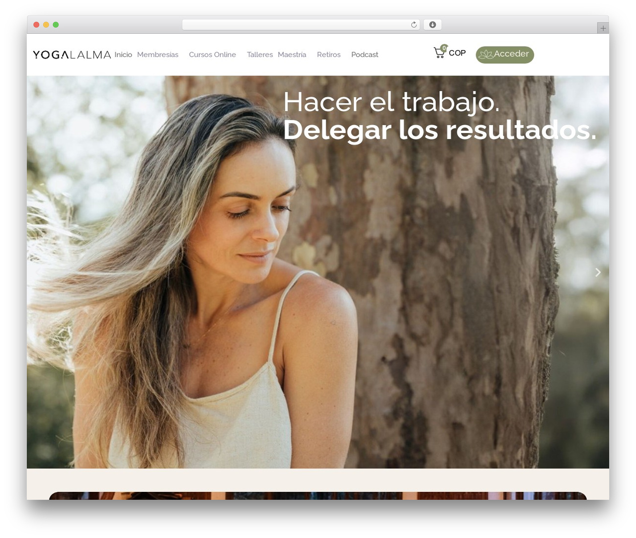 WordPress theme Yogalalma - Child - yogalalma.com