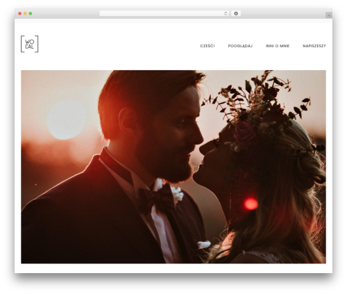 WordPress theme NEUE - wocal.photo