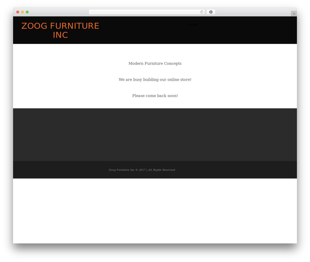 WordPress website theme Cherry Framework - zoog.ca