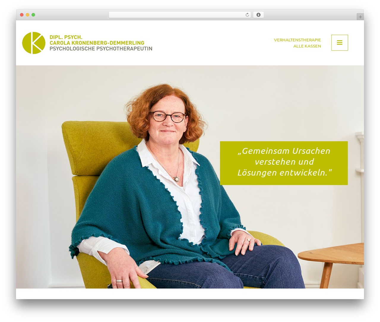 Hello Elementor theme WordPress - psychotherapie-kronenberg.de