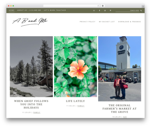 Juniper Theme WordPress theme - abandme.com