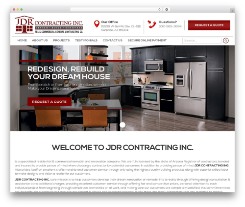 MX WordPress theme - jdrcontractinginc.com