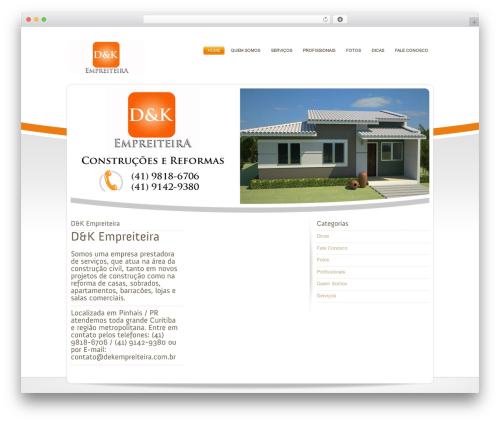 Wp lightbox WordPress plugin - dekempreiteira.com.br