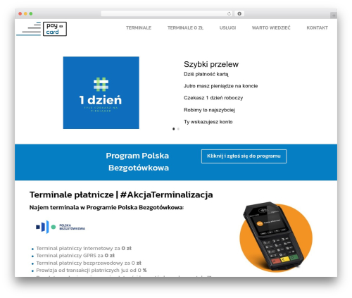 webtec-theme WordPress theme - pay-card.pl