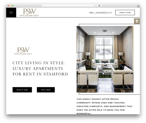 WordPress theme AJH Frames Theme - liveparksquarewest.com