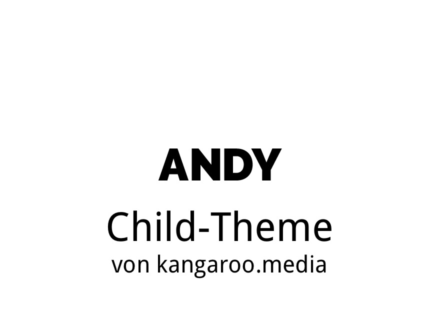 Andy Child WordPress theme Andy Child WordPress theme
