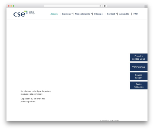 Divi WordPress theme - cse-radiologie.fr