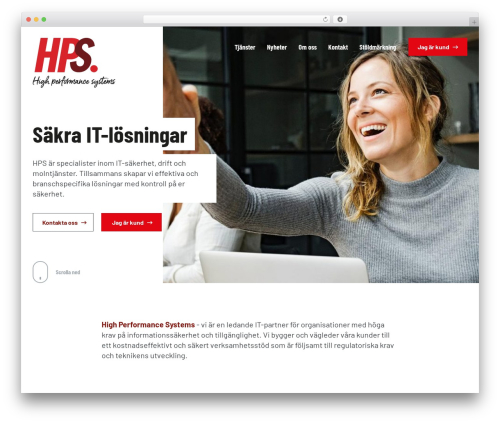 Generation WordPress theme - hps.se