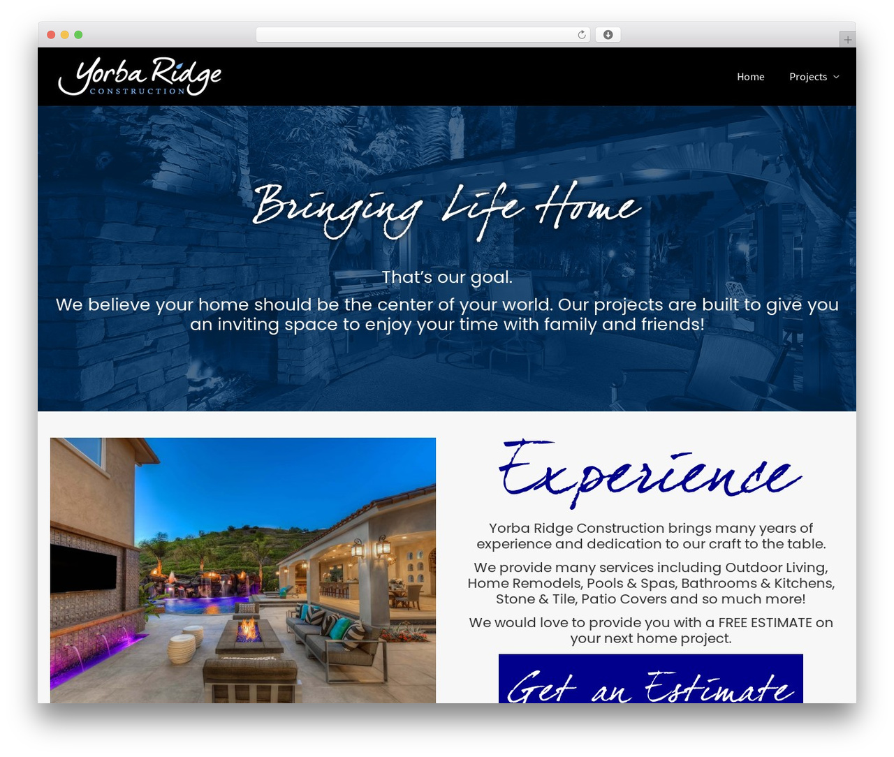 Genesis WordPress theme - yorbaridge.com