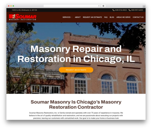 Reach Local WordPress theme design - soumar.com