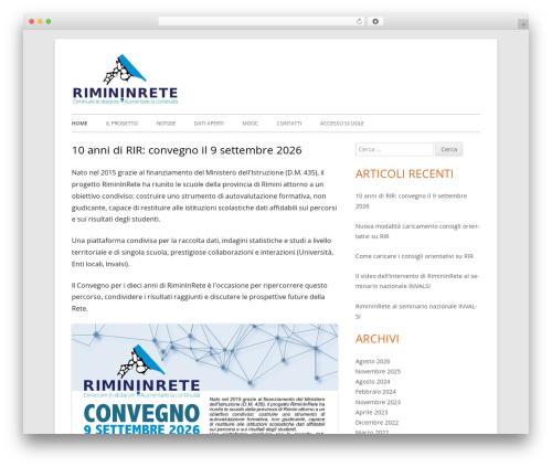 Tiny Framework WordPress theme - rimininrete.net Tiny Framework WordPress theme - rimininrete.net