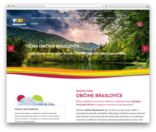 Webtim WP Theme WordPress theme - visitbraslovce.com