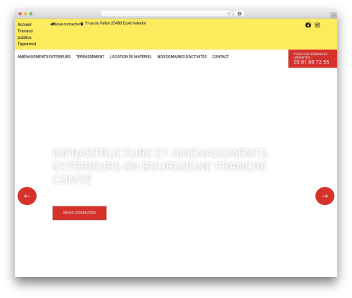 Simple photo feed WordPress plugin - travauxpublics-taponnot.com