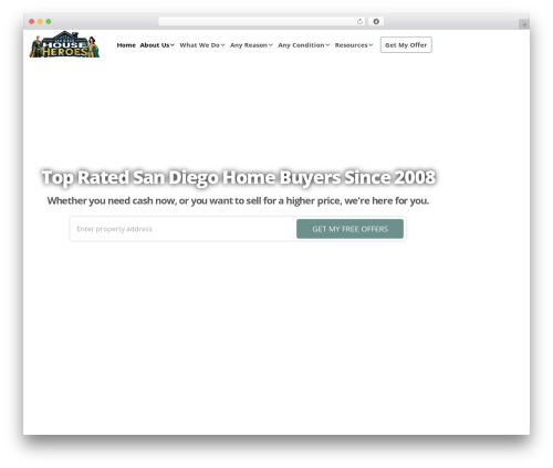 WordPress theme PicoStrap5 Child Base - sellmyhousefastsd.com