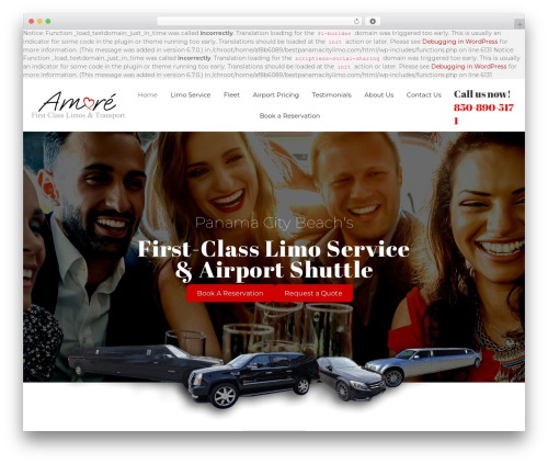 Beaver Builder Theme WordPress theme - bestpanamacitylimo.com