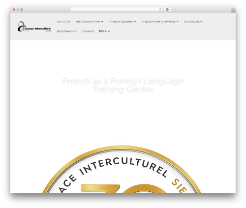 Divi WordPress theme - espacesierre.ch