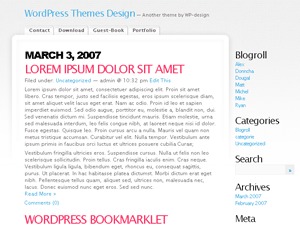 FirstD WordPress theme FirstD WordPress theme