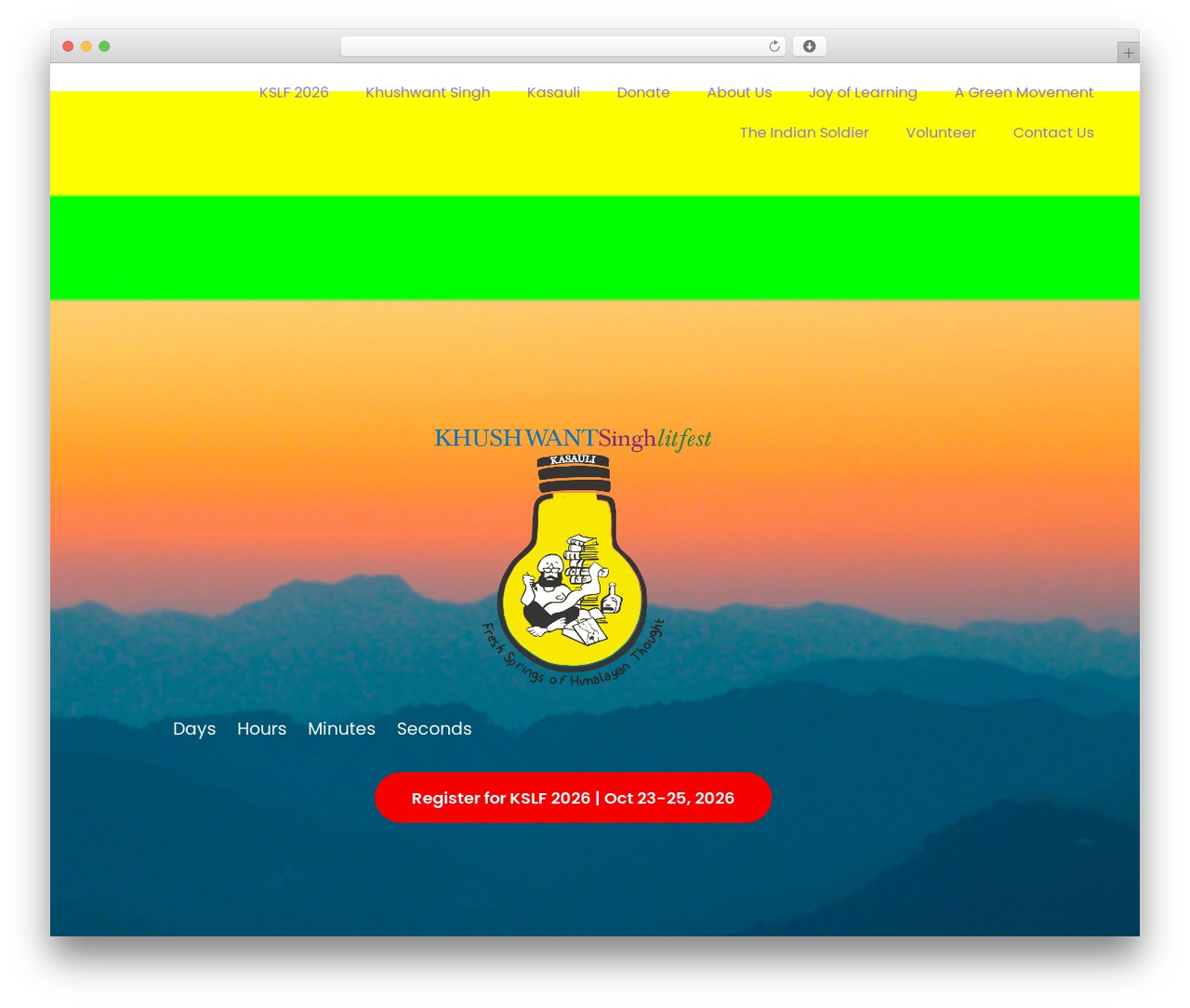 Hello Elementor free WP theme - kslitfest.com