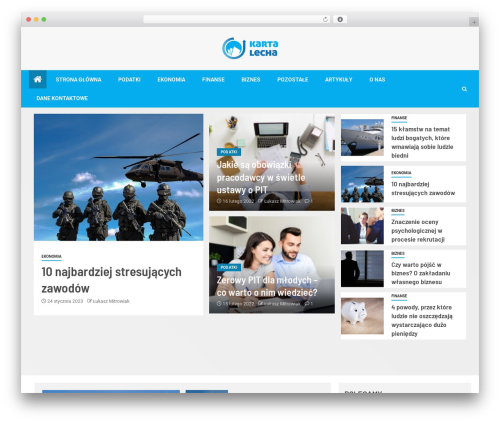 Magever WordPress theme design - kartalecha.pl Magever WordPress theme design - kartalecha.pl